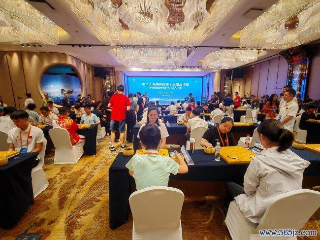 全运会围棋初赛比赛现场